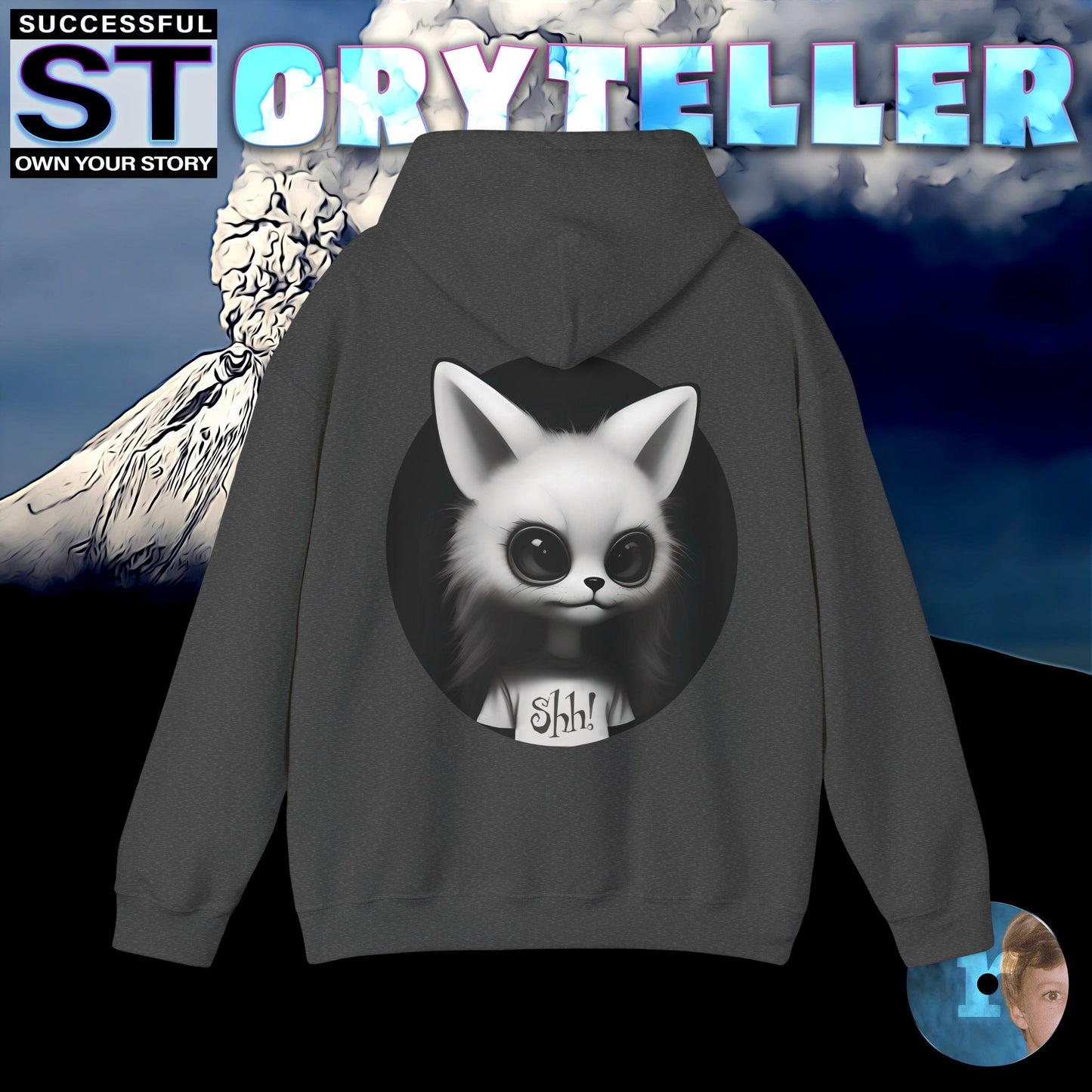 Storyteller Hoodie, Shh!, + Free PreSequel