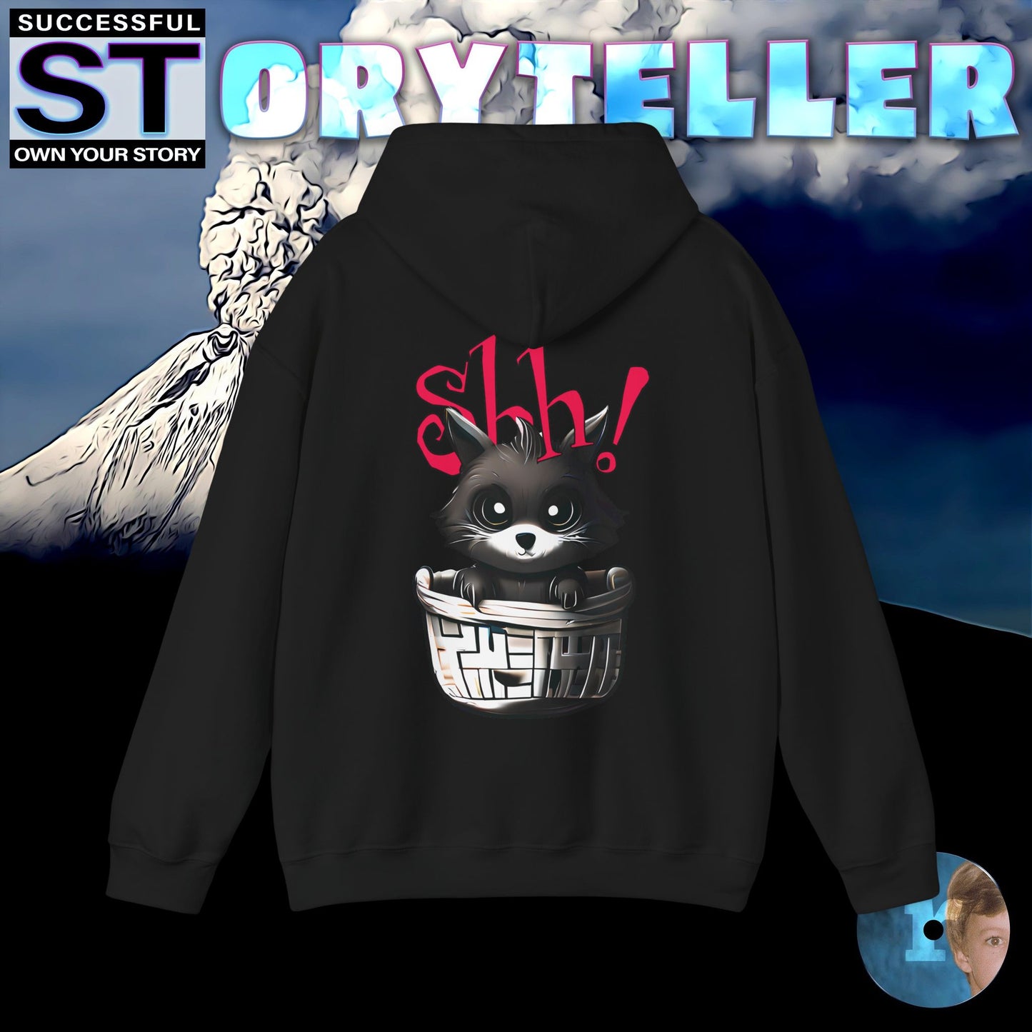 Storyteller Hoodie, Shh!, + Free PreSequel