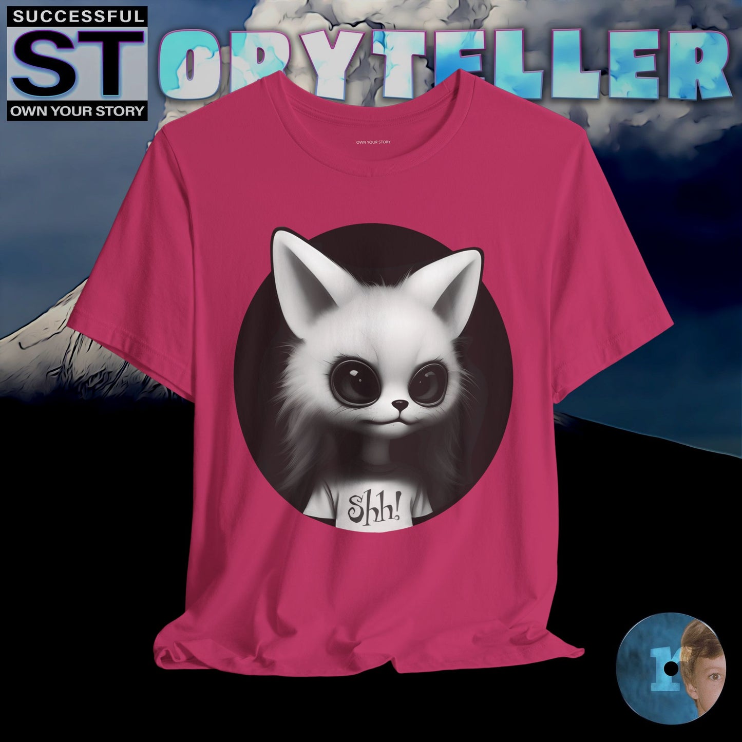 Storyteller Shirt, Shh!, + Free PreSequel