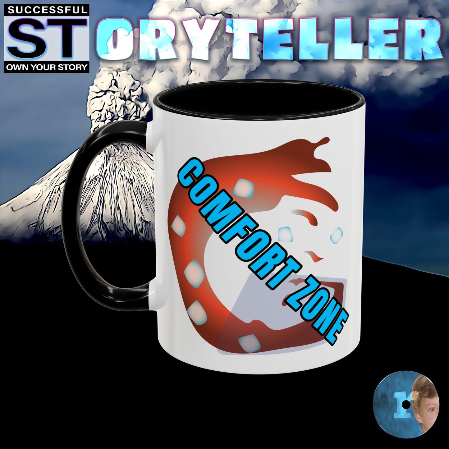 Storyteller Mug, No Comfort Zone, + Free PreSequel
