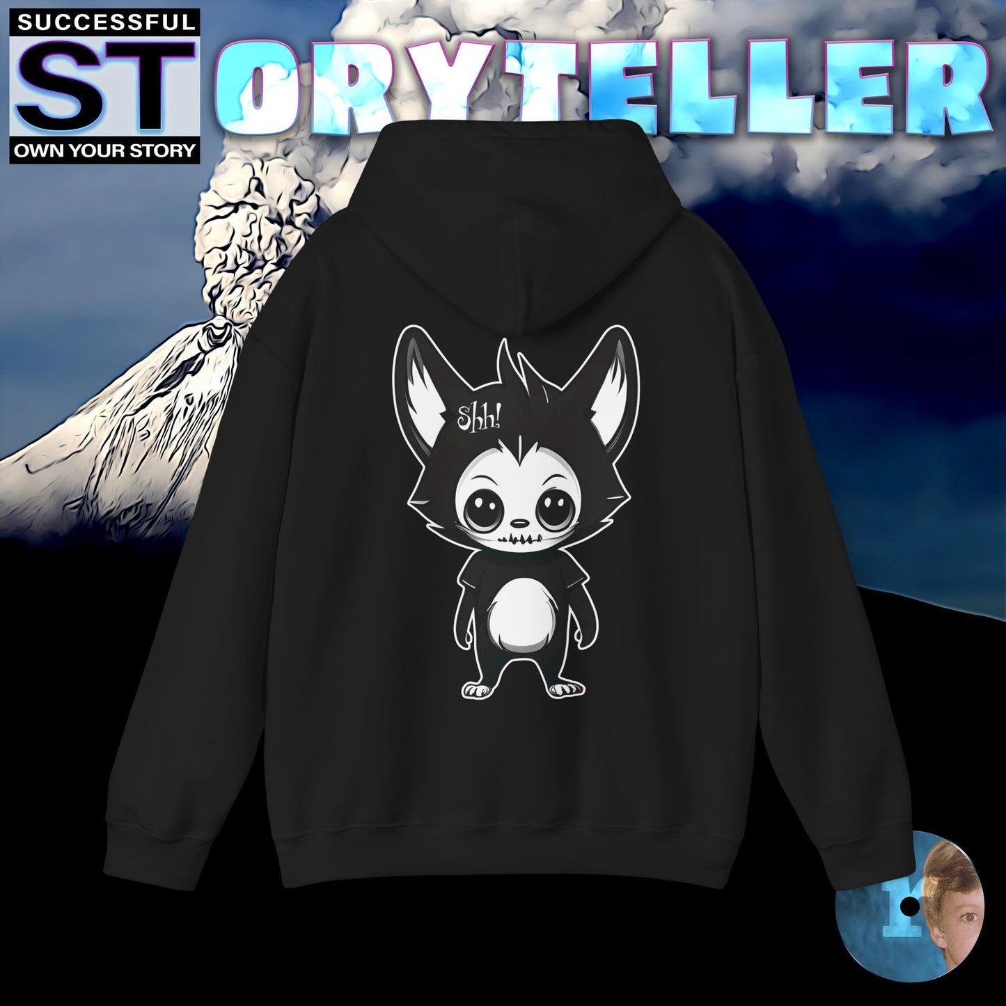 Storyteller Hoodie, Shh!, + Free PreSequel