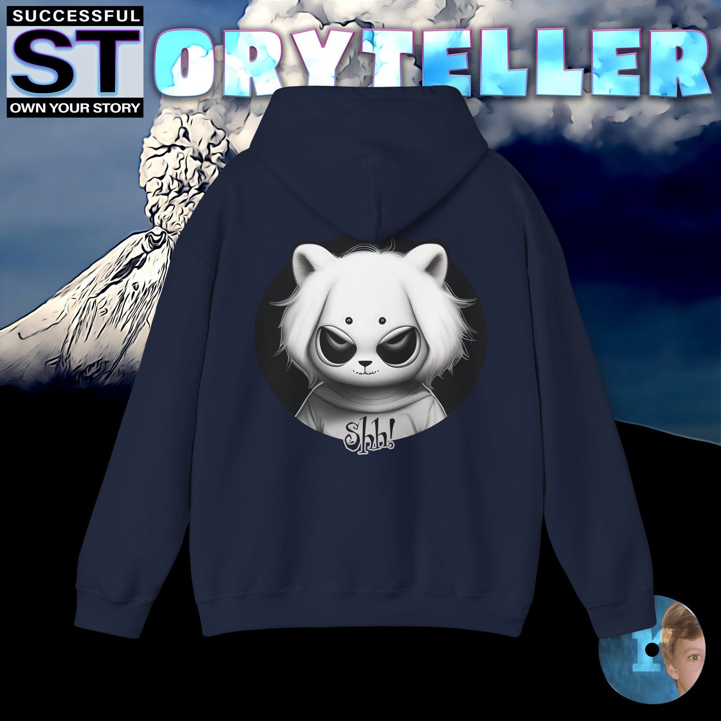 Storyteller Hoodie, Shh!, + Free PreSequel