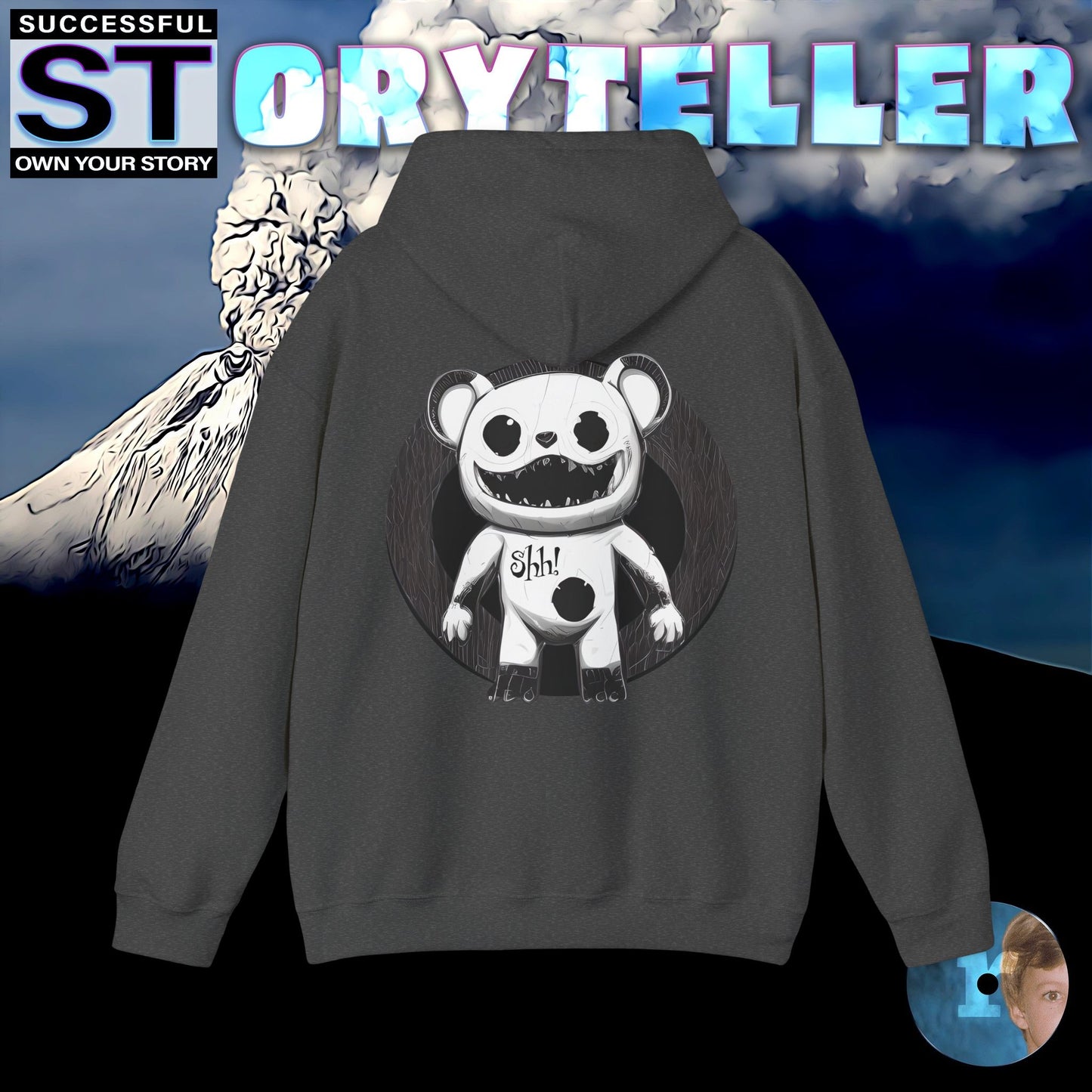 Storyteller Hoodie, Shh!, + Free PreSequel