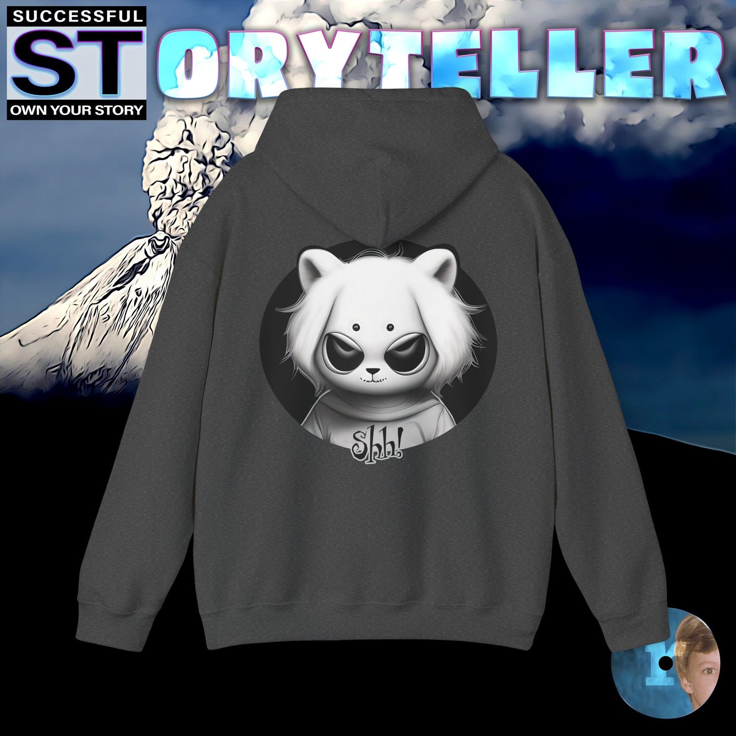 Storyteller Hoodie, Shh!, + Free PreSequel