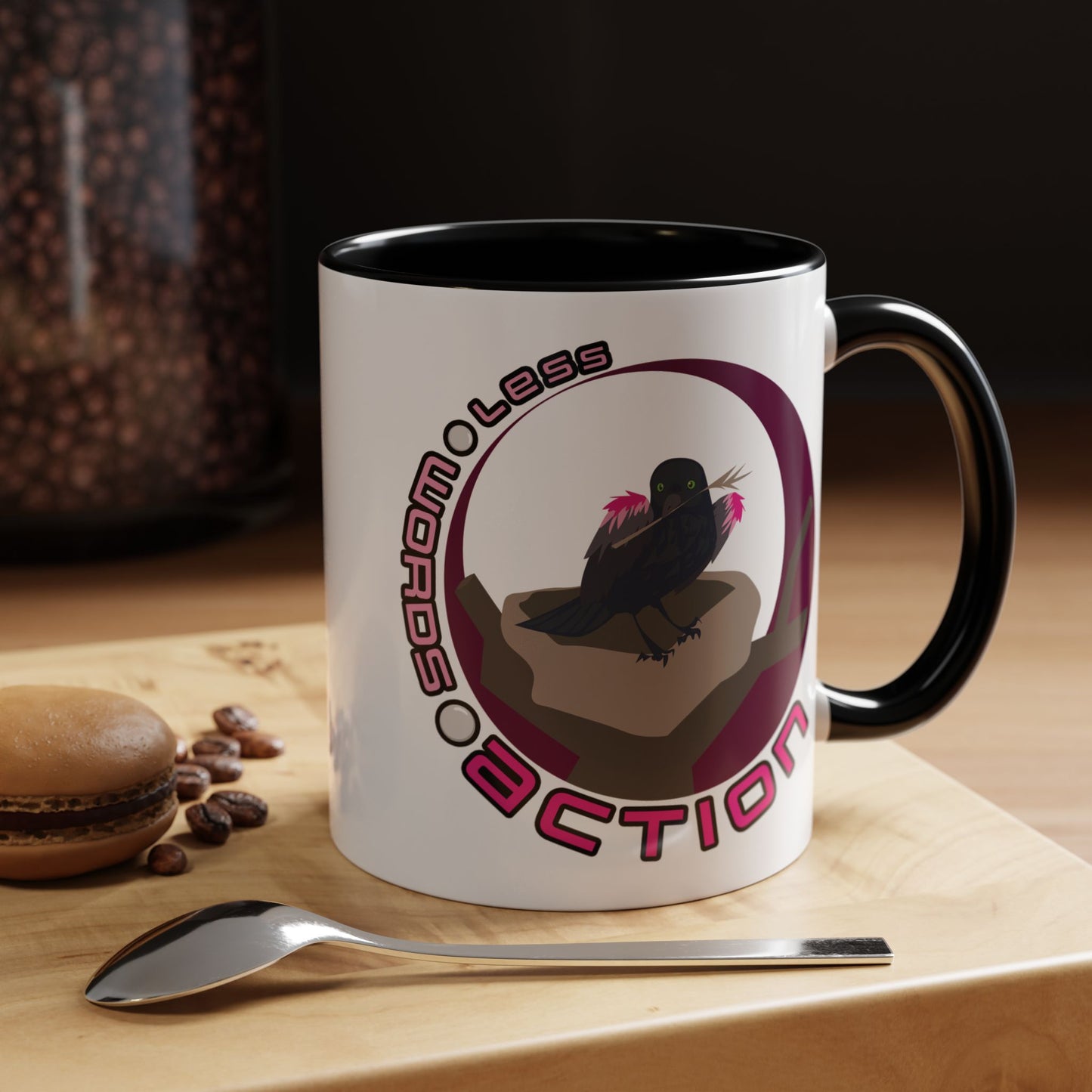 Storyteller Mug, Less 🌕 Words 🌕 Action, + Free PreSequel