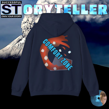 Storyteller Hoodie, No Comfort Zone, + Free PreSequel