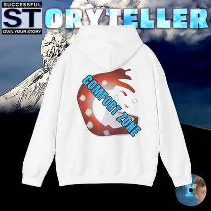 Storyteller Hoodie, No Comfort Zone, + Free PreSequel