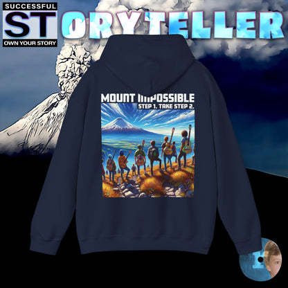 Storyteller Hoodie, Mount Impossible Step 1. Take Step 2., + Free PreSequel