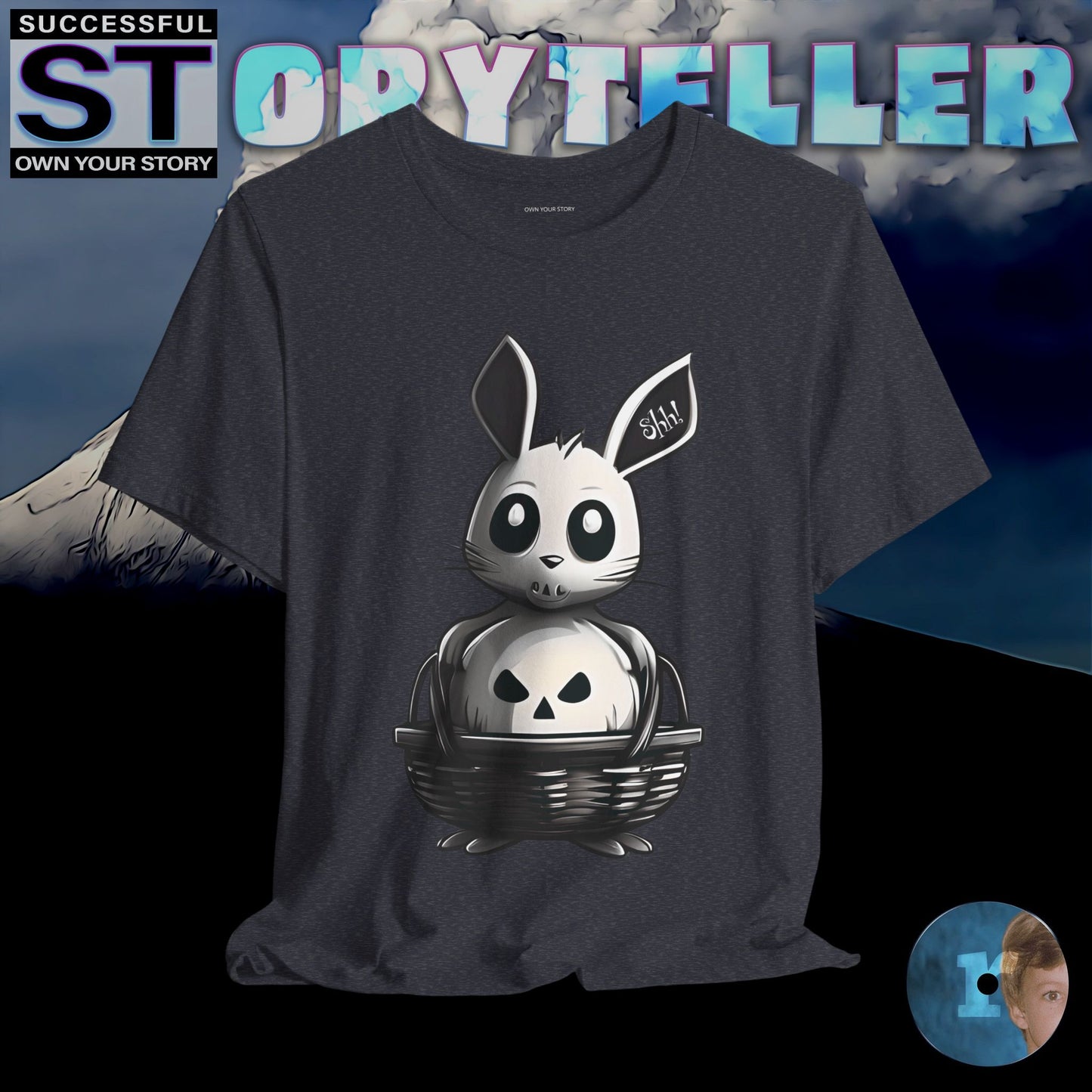 Storyteller Shirt, Shh!, + Free PreSequel