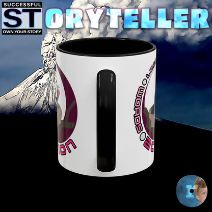 Storyteller Mug, Less 🌕 Words 🌕 Action, + Free PreSequel