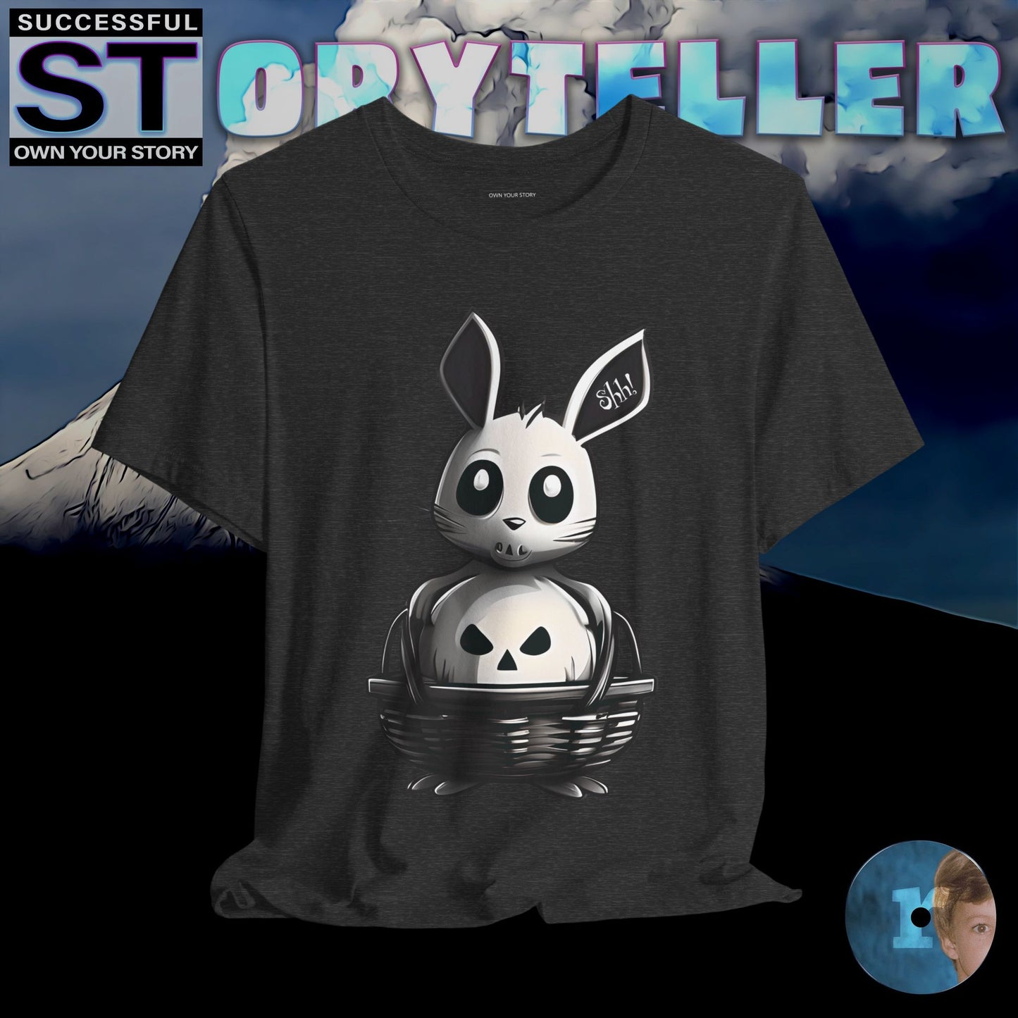Storyteller Shirt, Shh!, + Free PreSequel