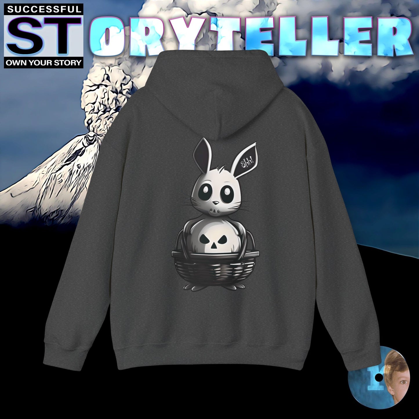 Storyteller Hoodie, Shh!, + Free PreSequel