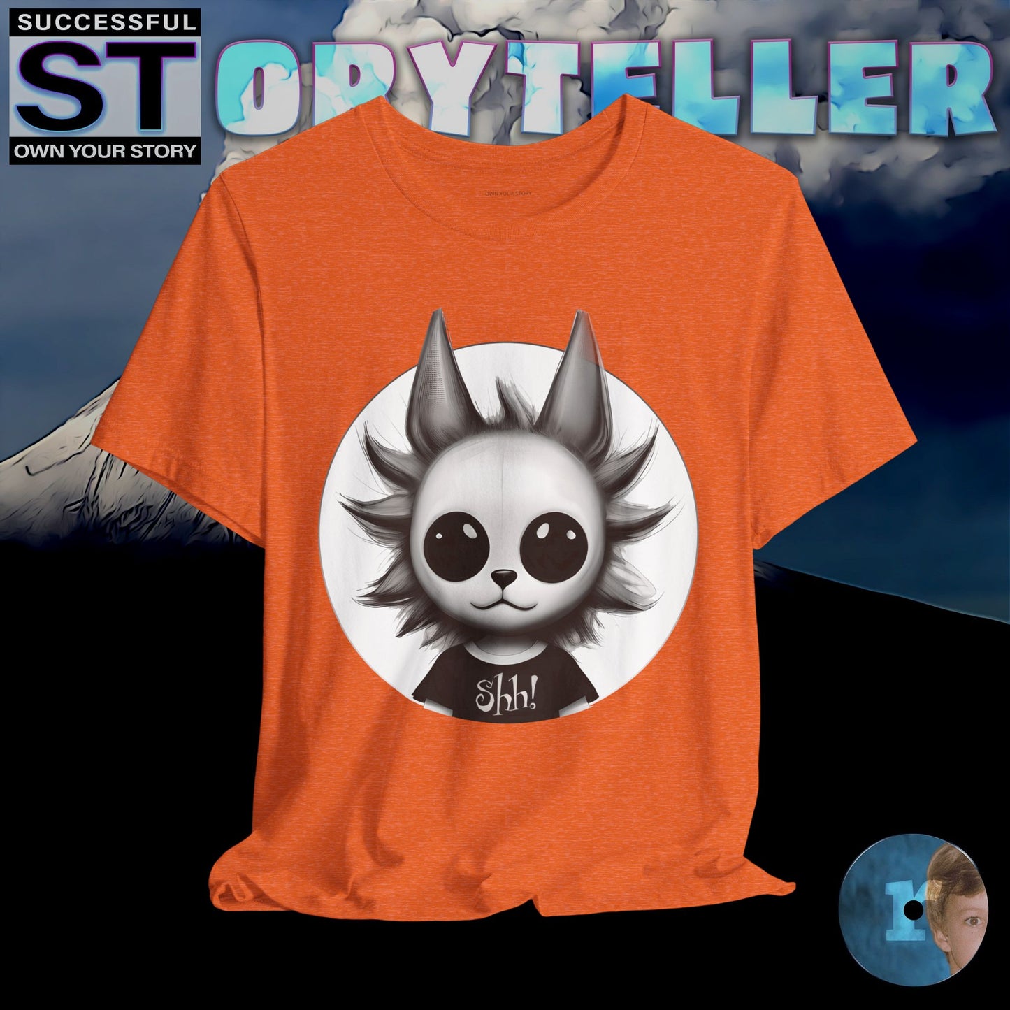 Storyteller Shirt, Shh!, + Free PreSequel