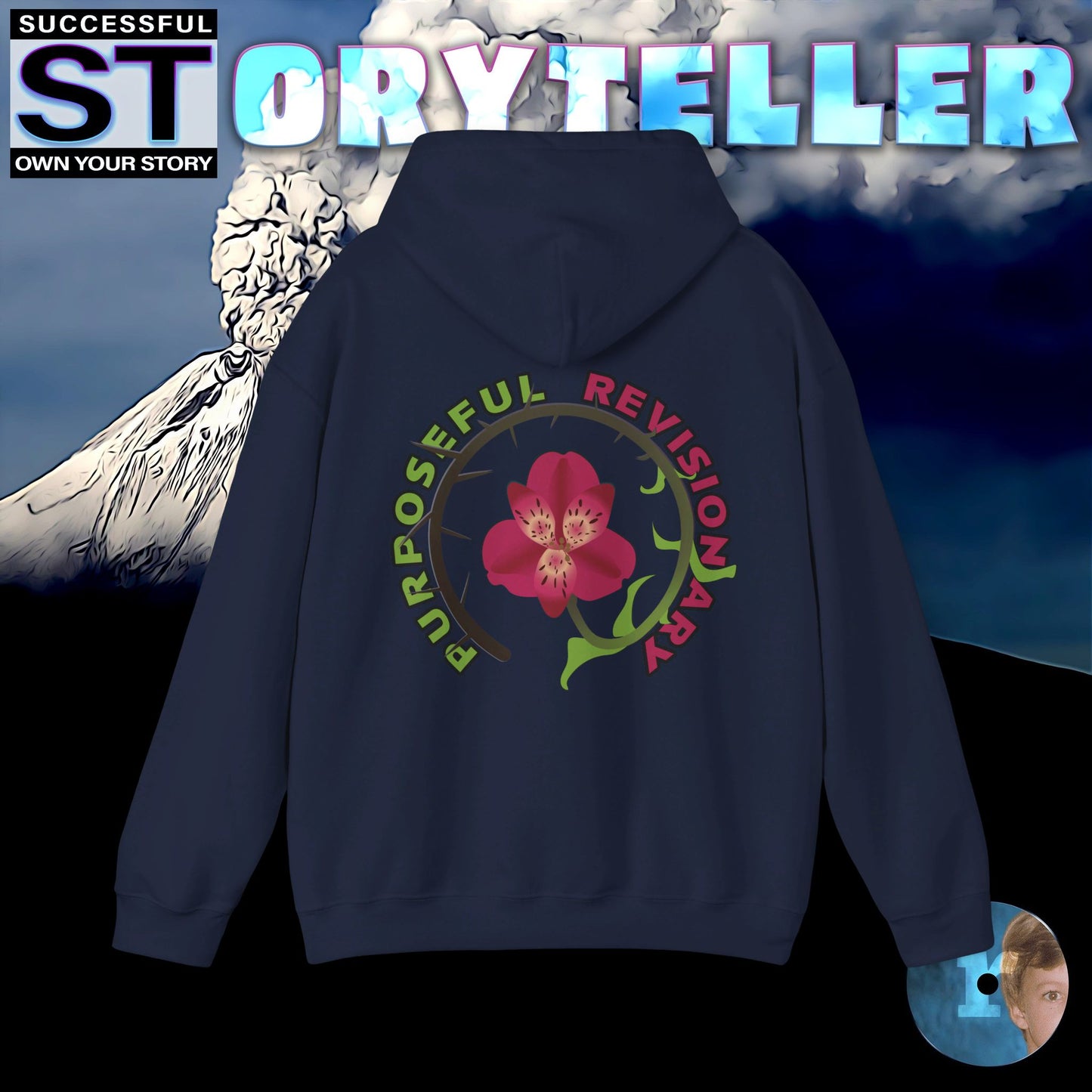 Storyteller Hoodie, Purposeful Revisionary, + Free PreSequel