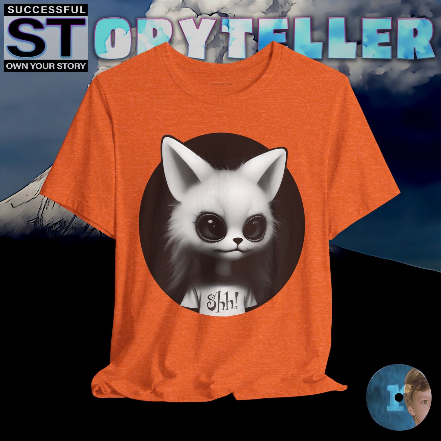 Storyteller Shirt, Shh!, + Free PreSequel