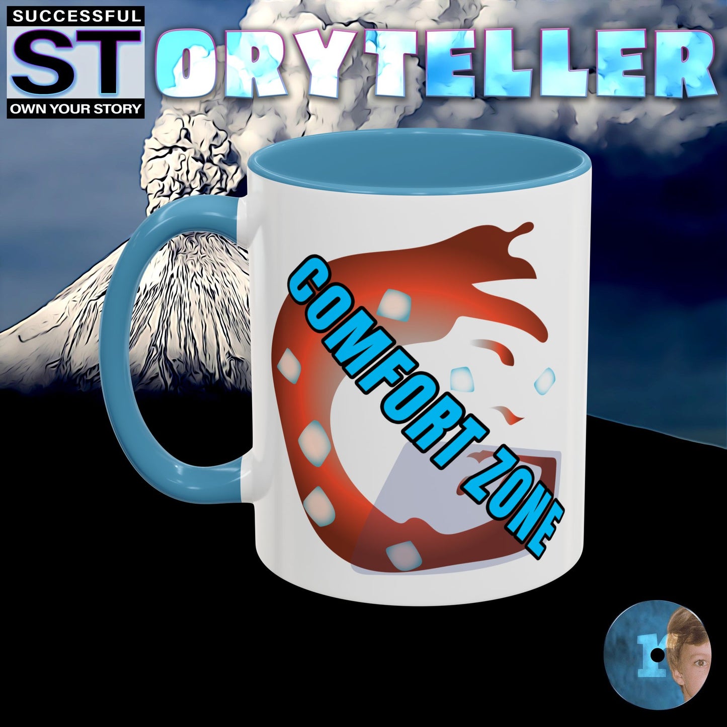 Storyteller Mug, No Comfort Zone, + Free PreSequel