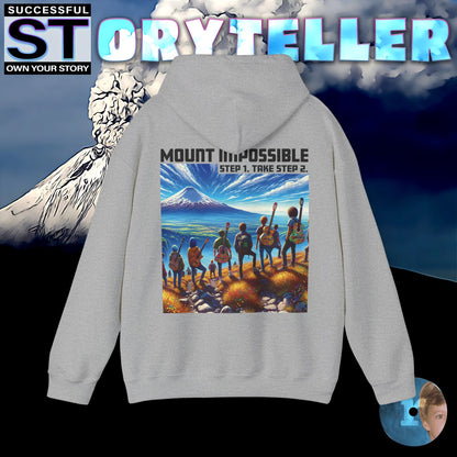 Storyteller Hoodie, Mount Impossible Step 1. Take Step 2., + Free PreSequel