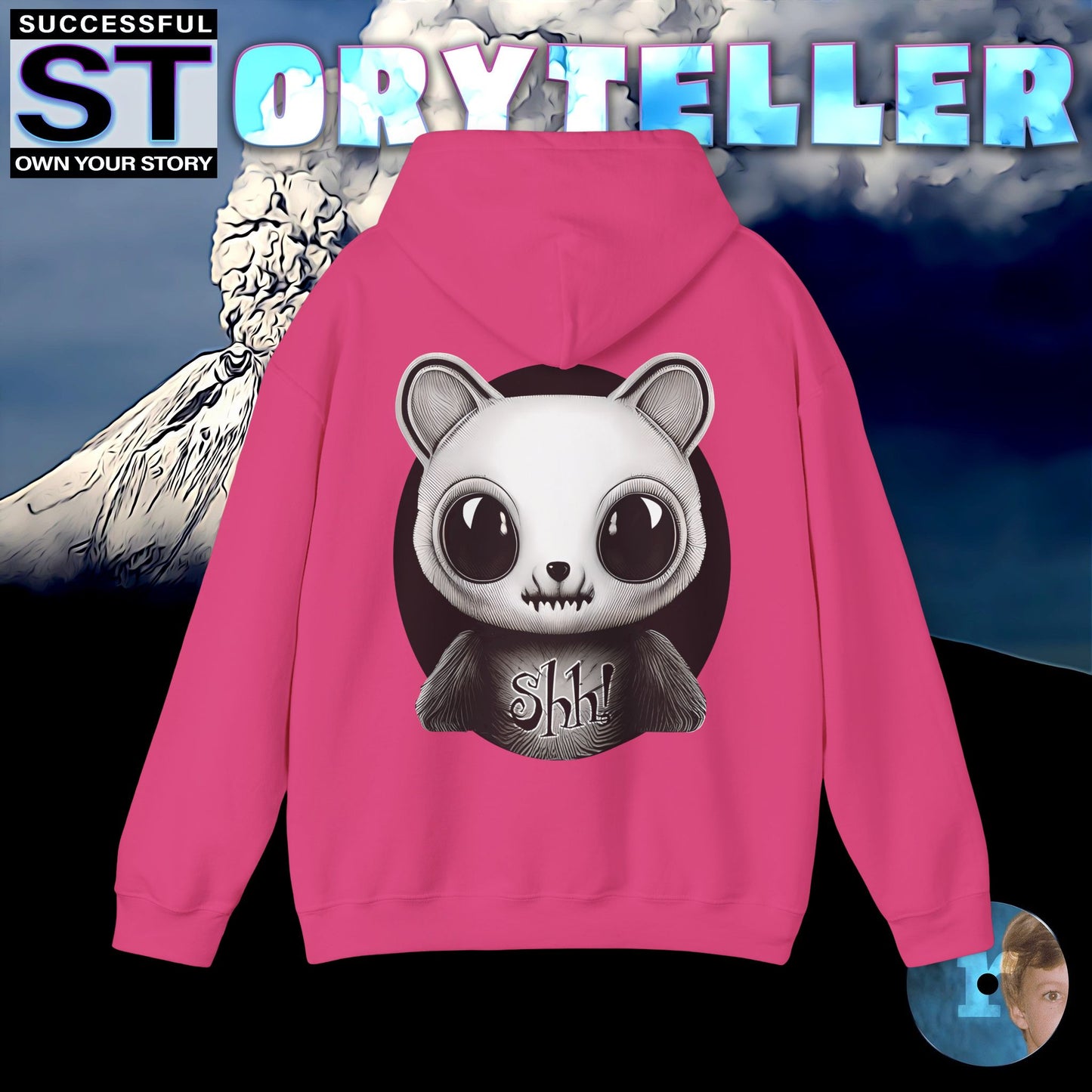 Storyteller Hoodie, Shh!, + Free PreSequel