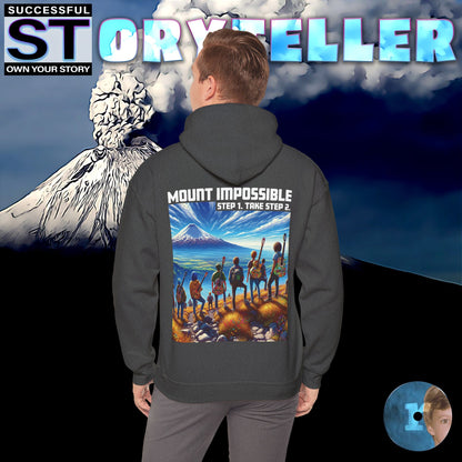 Storyteller Hoodie, Mount Impossible Step 1. Take Step 2., + Free PreSequel
