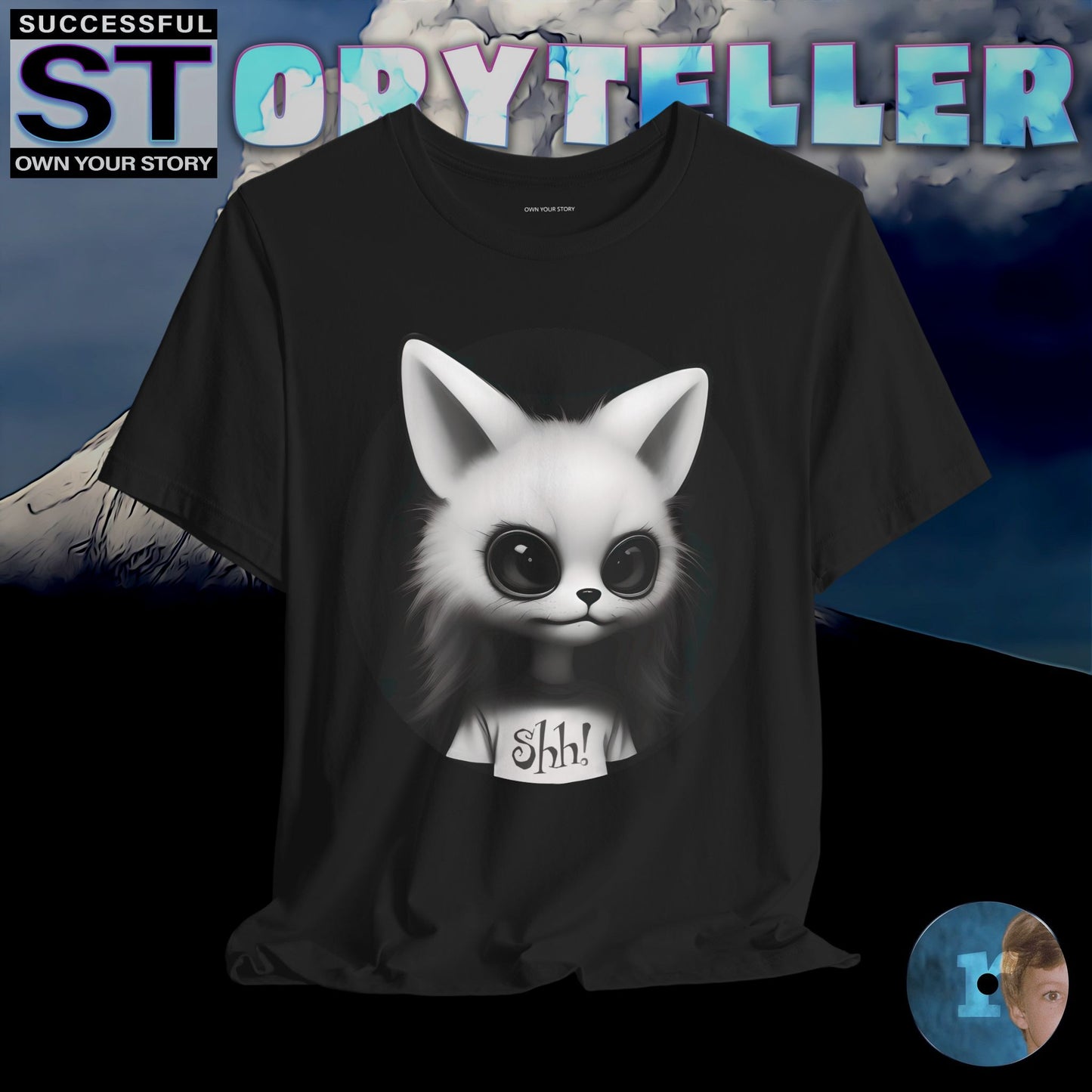 Storyteller Shirt, Shh!, + Free PreSequel