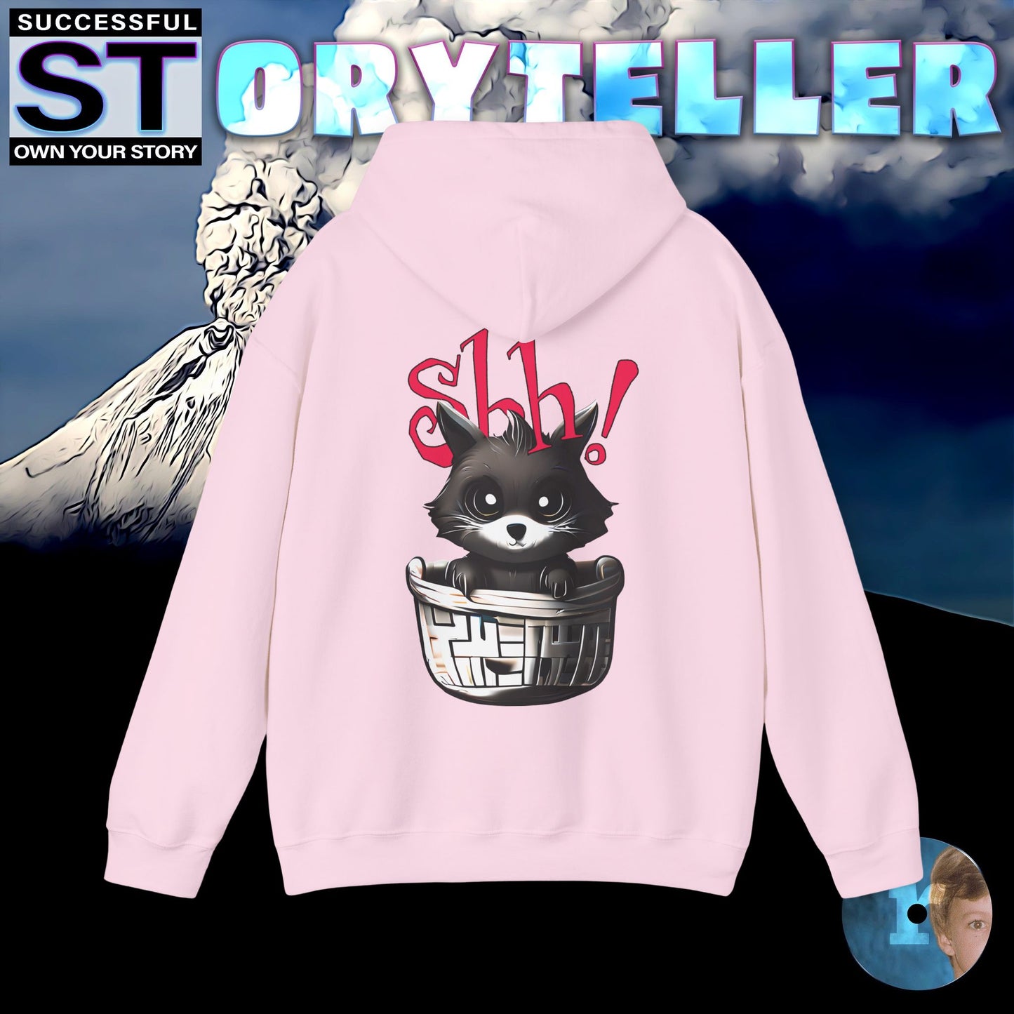 Storyteller Hoodie, Shh!, + Free PreSequel