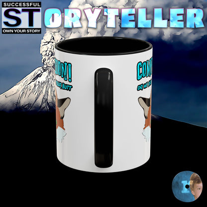 Storyteller Mug, COMPASSION! or We Kick Your Butt, + Free PreSequel