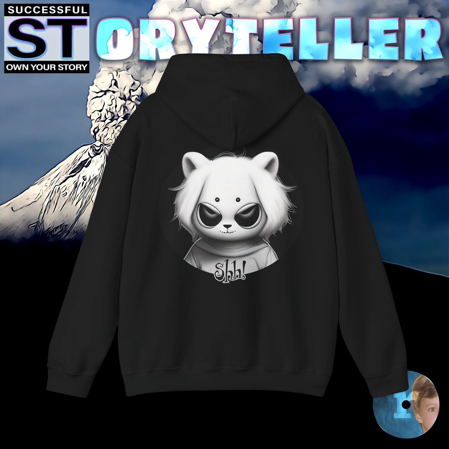 Storyteller Hoodie, Shh!, + Free PreSequel