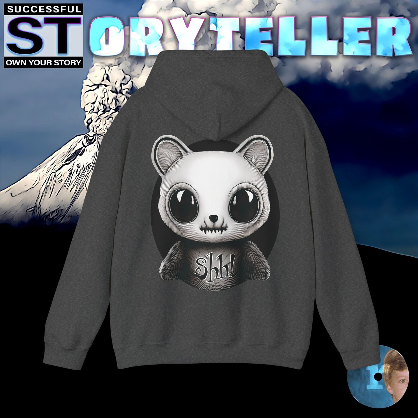 Storyteller Hoodie, Shh!, + Free PreSequel