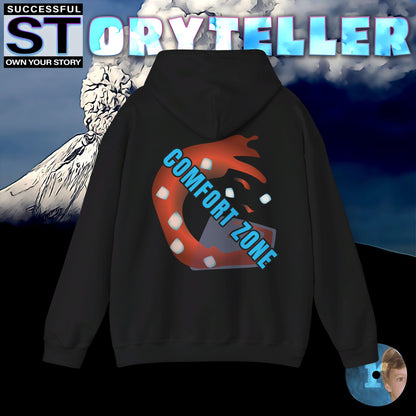Storyteller Hoodie, No Comfort Zone, + Free PreSequel