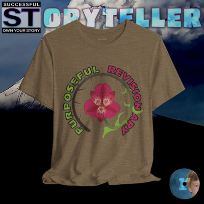 Storyteller Shirt, Purposeful Revisionary, + Free PreSequel