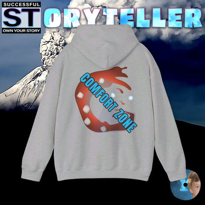 Storyteller Hoodie, No Comfort Zone, + Free PreSequel
