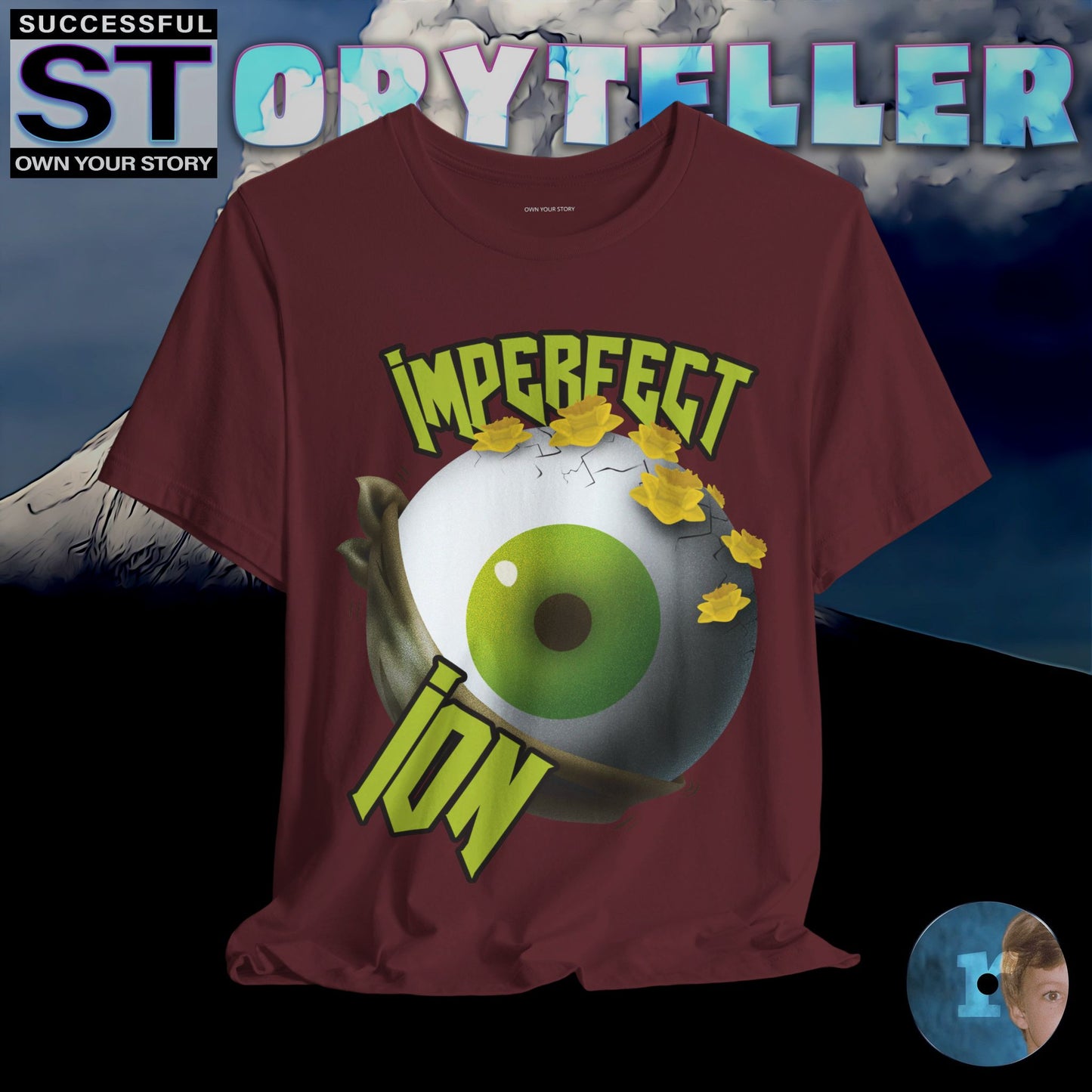 Storyteller Shirt, IMPERFECT ION, + Free PreSequel