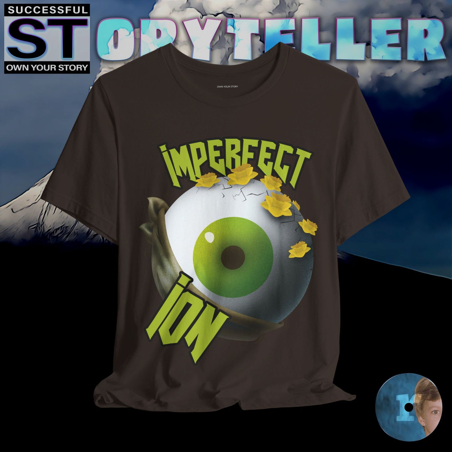Storyteller Shirt, IMPERFECT ION, + Free PreSequel