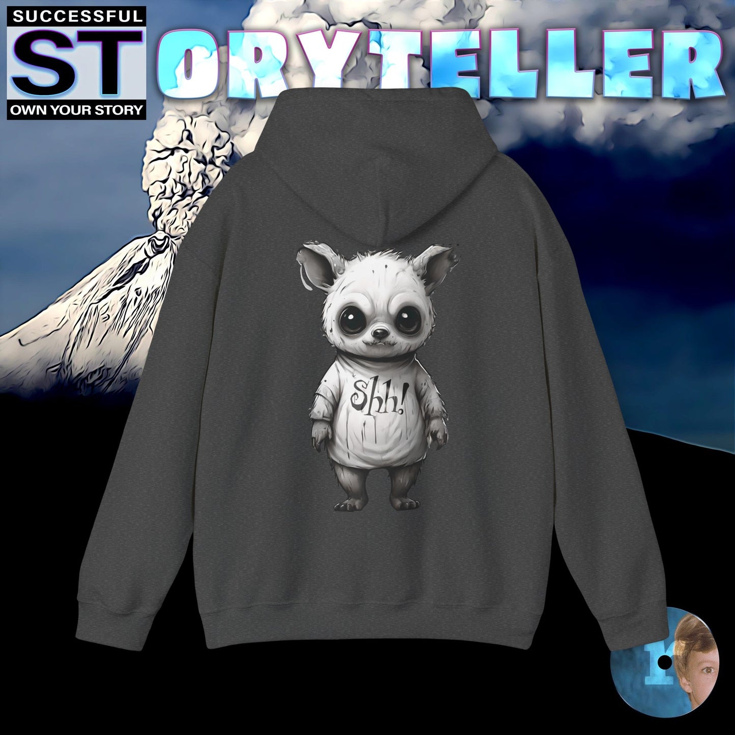 Storyteller Hoodie, Shh!, + Free PreSequel