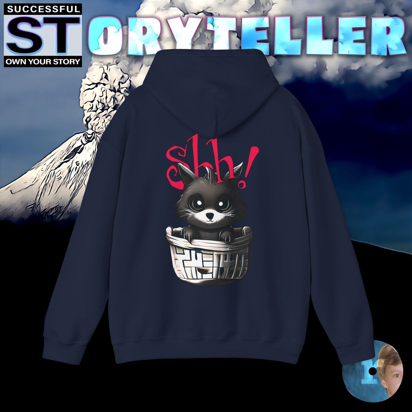 Storyteller Hoodie, Shh!, + Free PreSequel