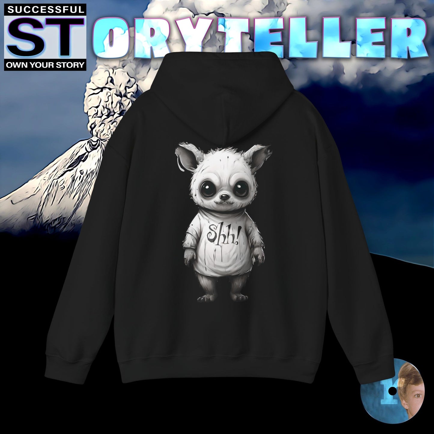 Storyteller Hoodie, Shh!, + Free PreSequel