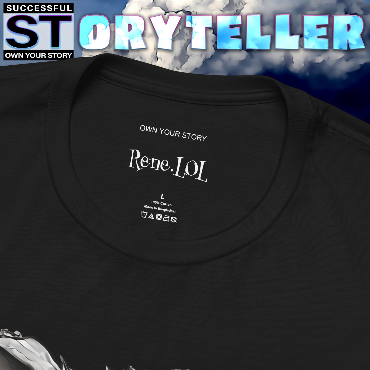 Storyteller Shirt, Shh!, + Free PreSequel