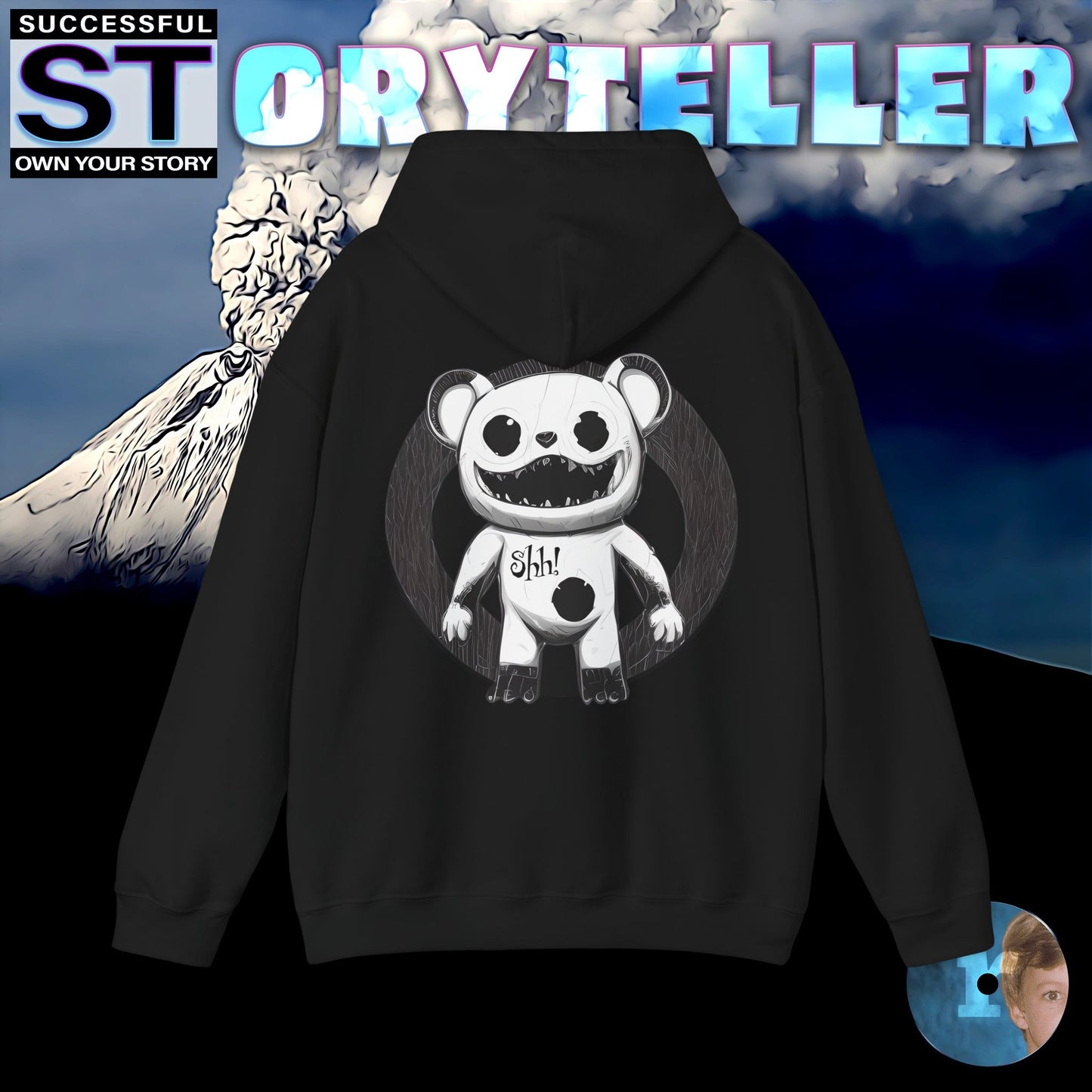 Storyteller Hoodie, Shh!, + Free PreSequel