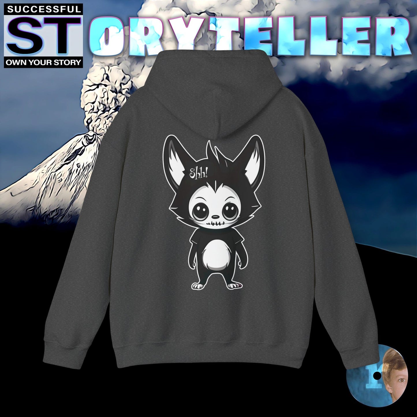 Storyteller Hoodie, Shh!, + Free PreSequel