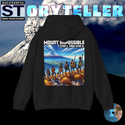 Storyteller Hoodie, Mount Impossible Step 1. Take Step 2., + Free PreSequel