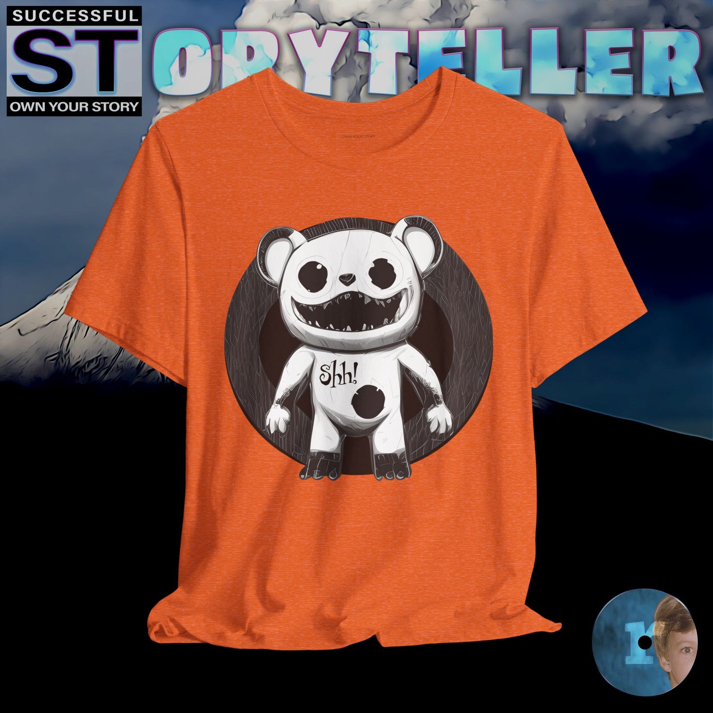Storyteller Shirt, Shh!, + Free PreSequel