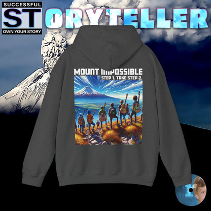 Storyteller Hoodie, Mount Impossible Step 1. Take Step 2., + Free PreSequel