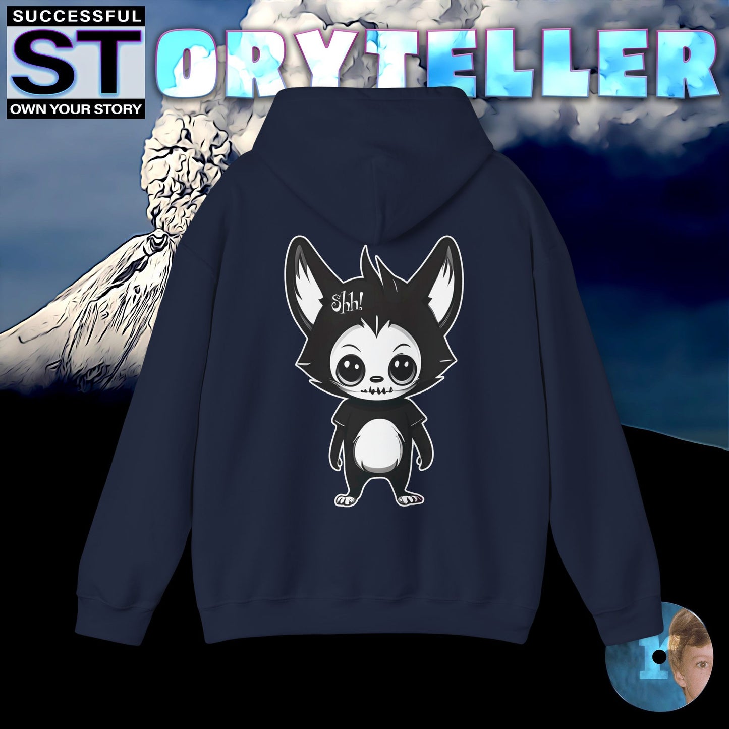 Storyteller Hoodie, Shh!, + Free PreSequel
