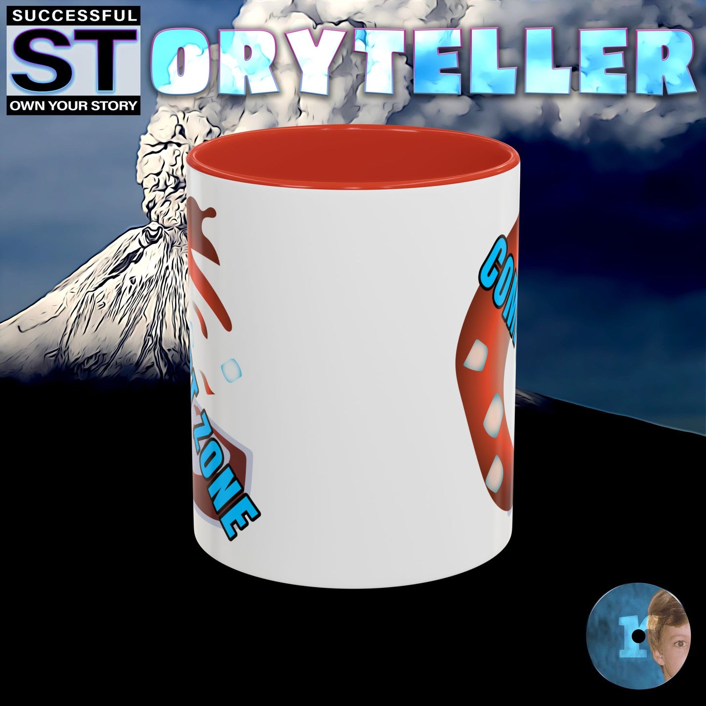 Storyteller Mug, No Comfort Zone, + Free PreSequel