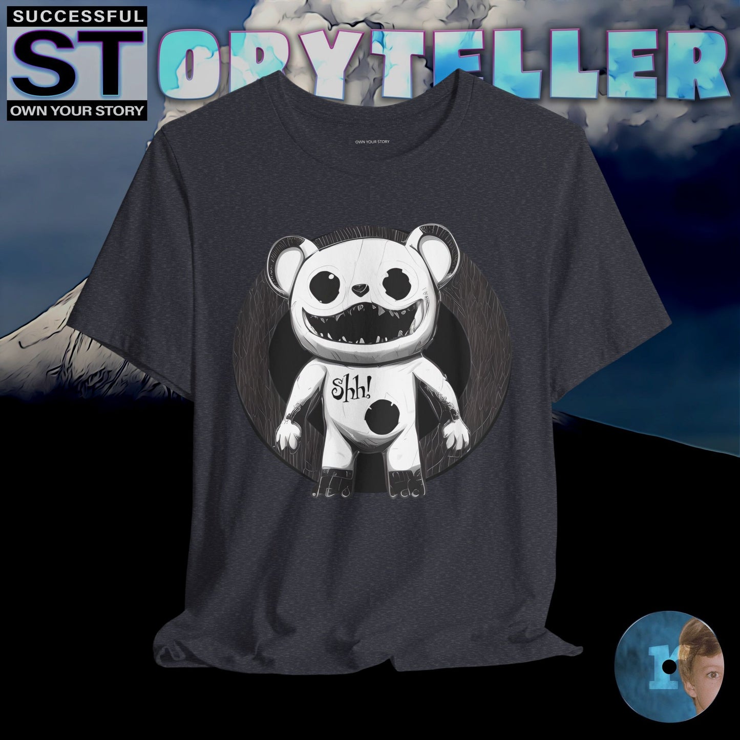Storyteller Shirt, Shh!, + Free PreSequel