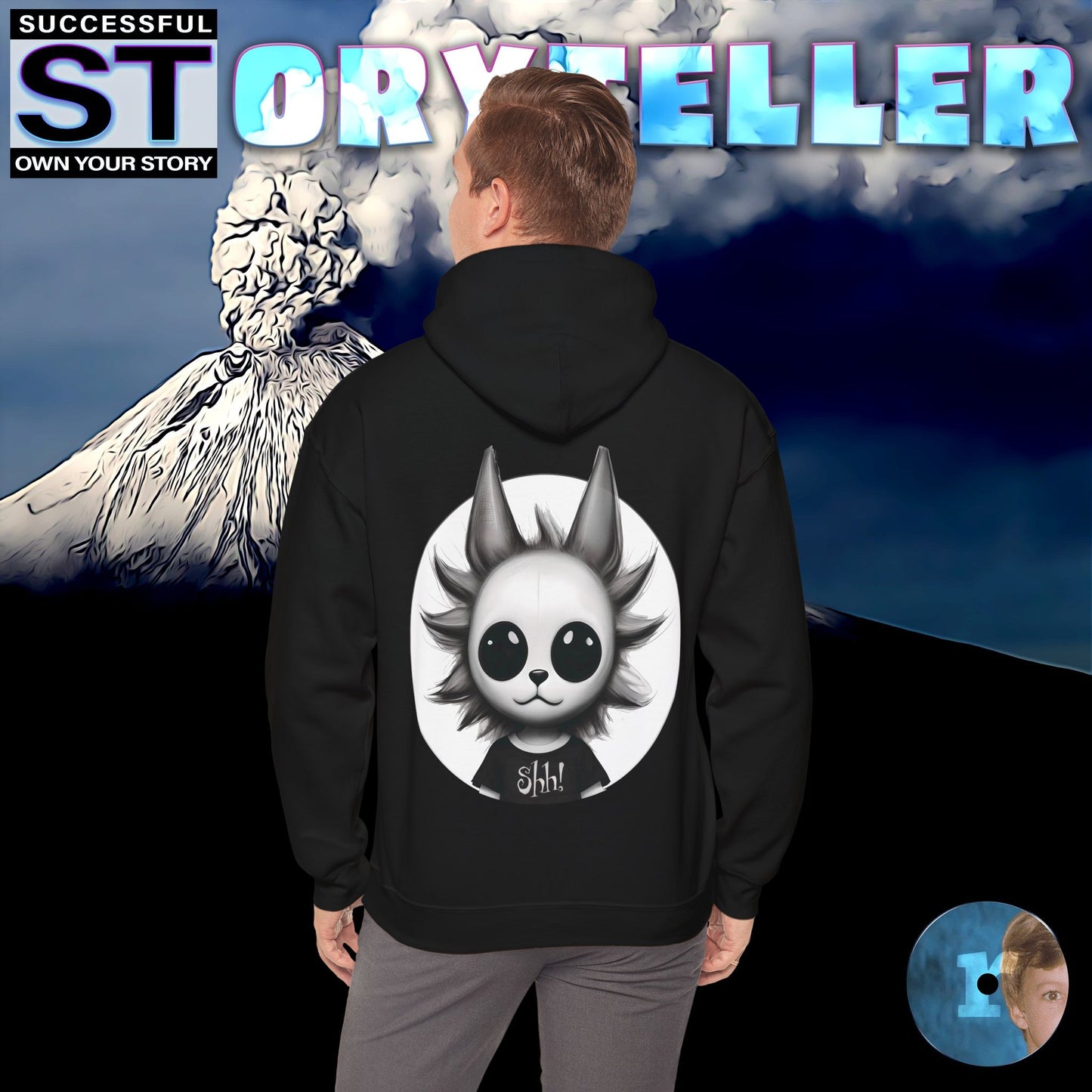 Storyteller Hoodie, Shh!, + Free PreSequel