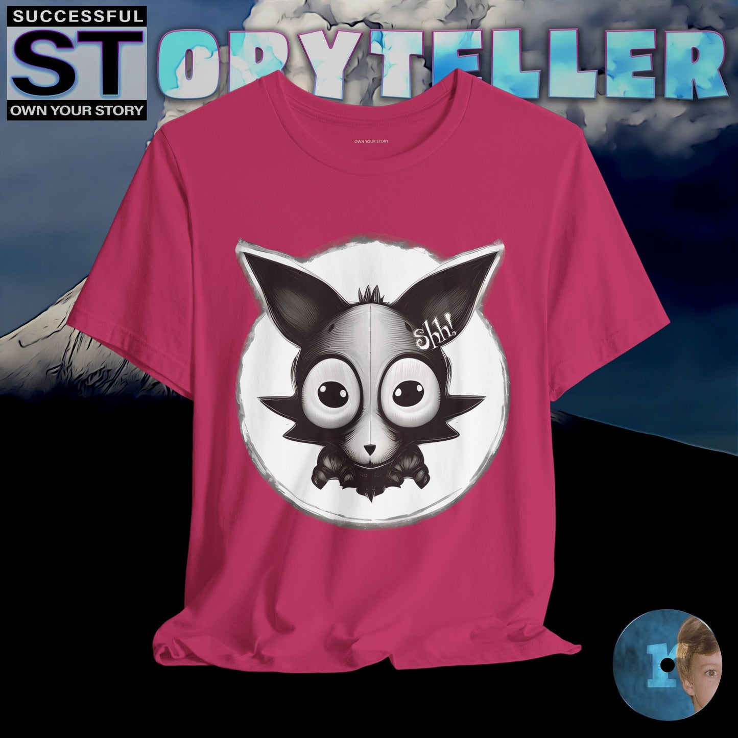 Storyteller Shirt, Shh!, + Free PreSequel