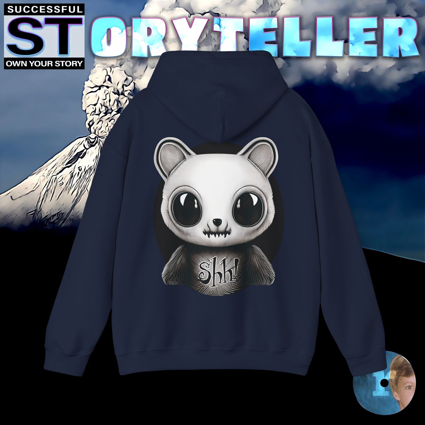 Storyteller Hoodie, Shh!, + Free PreSequel