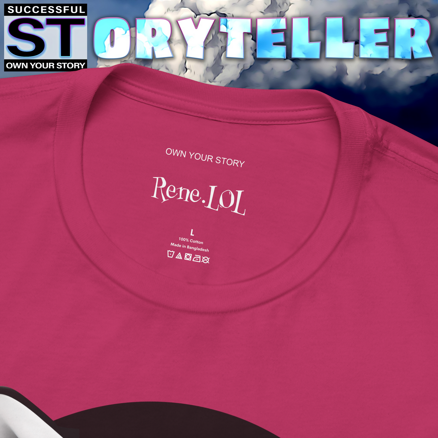 Storyteller Shirt, Shh!, + Free PreSequel
