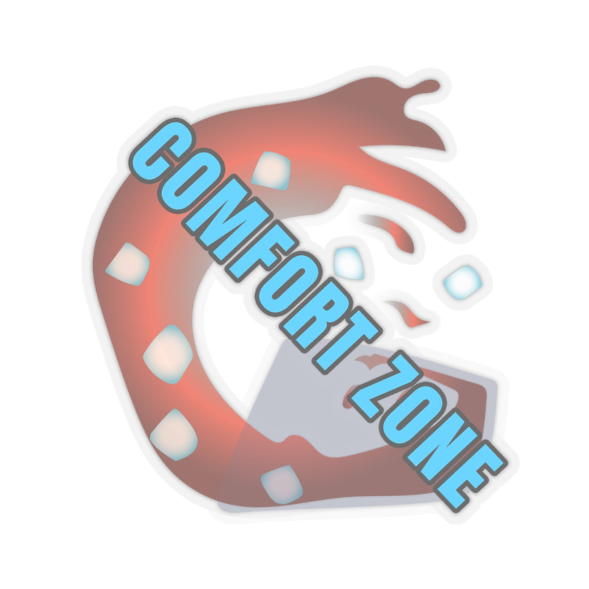 Storyteller Sticker, No Comfort Zone